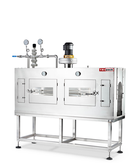 Shrink Sleeve Steam Tunnel