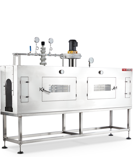 Shrink Sleeve Steam Tunnel
